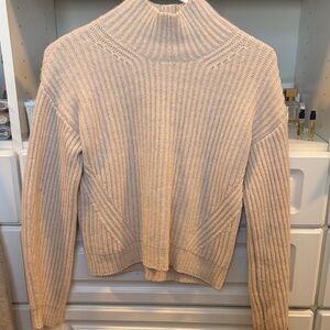 NAADAM Cropped Turtleneck Sweater